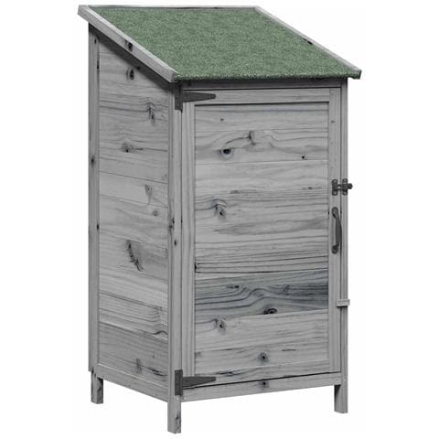 Capanno da Giardino Grigio 59 x 56 x 113,5 cm - Foto 1