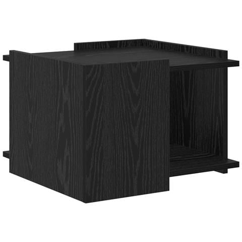 Tavolino da salotto Rovere Nero 50,5 x 50 x 33 cm - Foto 1