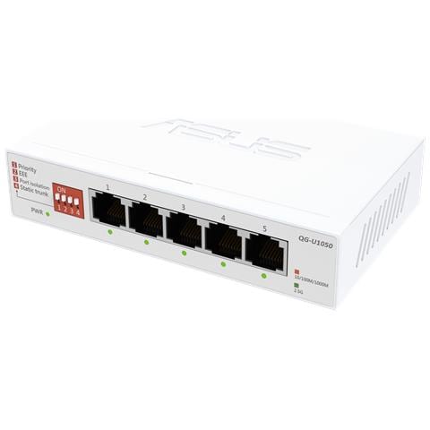 QG-U1050 Non gestito 2.5G Ethernet (100/1000/2500) Bianco - Foto 2