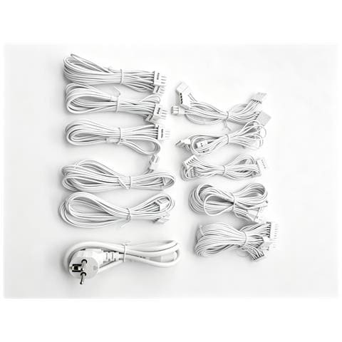Alimentatore ATX 850W, 80+ Gold, Full Modular, Connettore 12VHPWR PCIe 5.0, Bianco - Foto 2