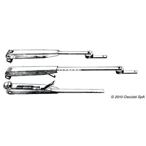 Braccio tergicristallo regolabile 457/610 mm - Foto 1