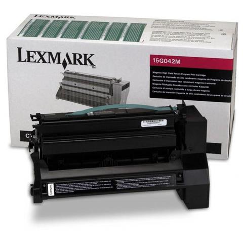 15G042M Toner Originale Magenta per Lexmark C752 Capacità 15000 Pagine - Foto 1