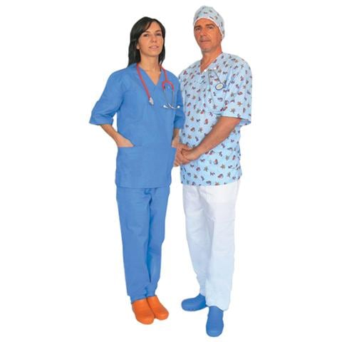 Casacca Cotone - Azzurra - M - Foto 1