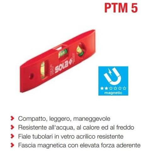 Livella In Plastica Torped Ptm 5 20 Sb Magnetica - Foto 2
