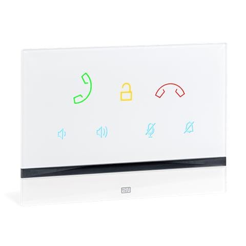 Telecomunicazioni Indoor Talk Helios Installazione Parete Colore Bianco - Foto 2