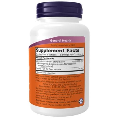 Beta-sitosterol Plant Sterols - 90 Sofgels - Beta-sitosterolo - Foto 3