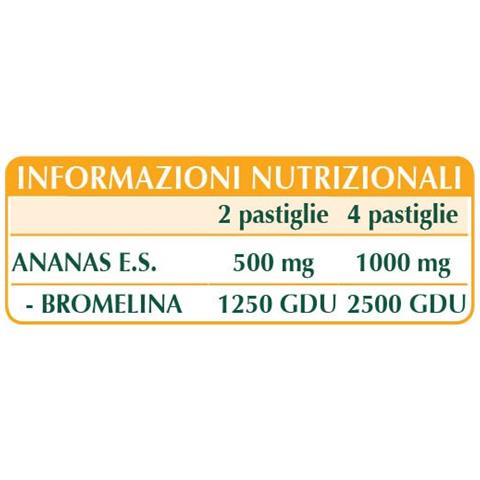 Ananas Estratto Titolato 60 Pastiglie (30 G)  - Foto 1