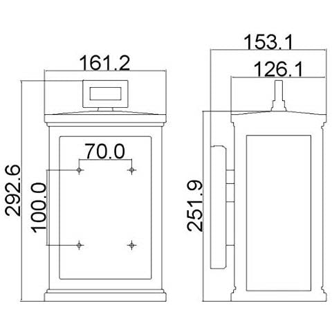 Slv Ip44 - Lampada Da Parete Per Esterni, 1x75w / e27 Roscoe Fe / roscoe / s - Foto 2