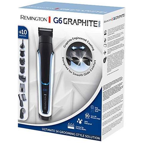 Serie G6 Graphite Rasoio Elettrico Wet & Dry Ricaricabile Colore Nero / Blu / Bianco - Foto 3