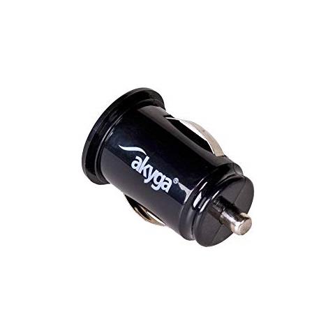 Ak Ch 02 Auto Caricabatteria Erat Con 2 X Usb Anschluss 5 V / 2.1 A Nero - Foto 1