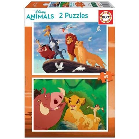 Puzzle - 2x48 Il Re Leone - Foto 1