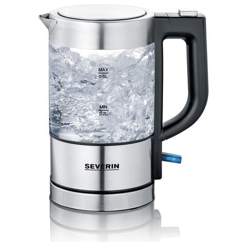 Wk 3472 Bollitore Elettrico 0,5 L 1100 W Argento - Foto 3