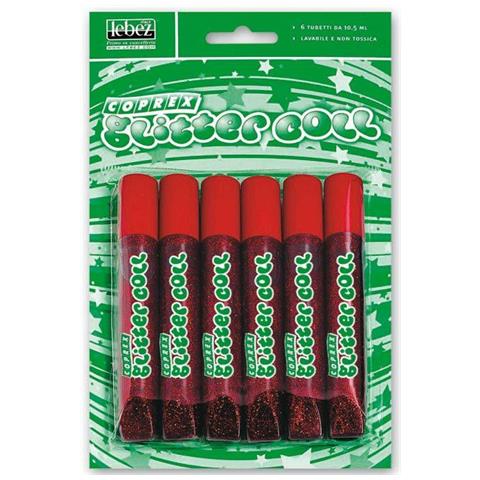 Colla Glitter 10,5 ml Rosso - Foto 1