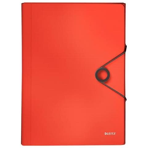 Cartella Progetti Leitz Solid Pp A4 Rosso Chiaro - Foto 1