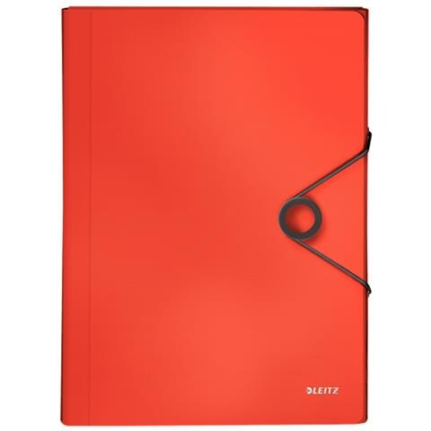 Cartella Progetti Leitz Solid Pp A4 Rosso Chiaro - Foto 2