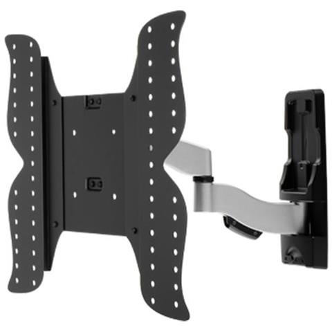 AMRWEX420 supporto da parete per tv a schermo piatto 139,7 cm (55") Nero, Acciaio inossidabile - Foto 1