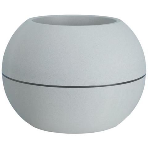 Vaso Di Fiori A Sfera - D40 - Pietra - Foto 1