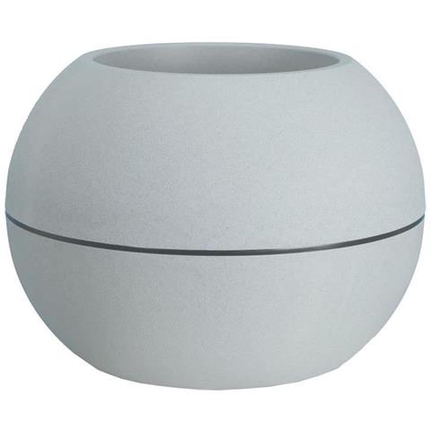 Vaso Di Fiori A Sfera - D40 - Pietra - Foto 2