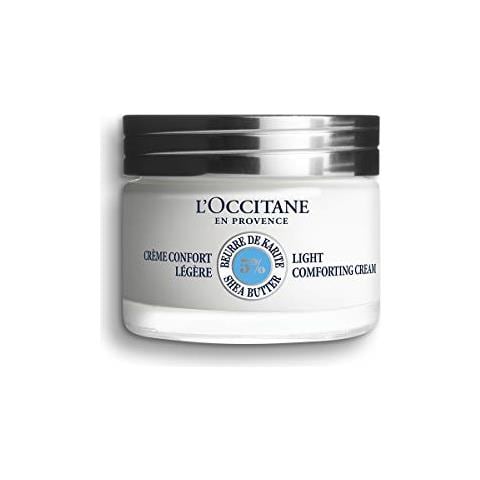 Loccitane Shea Crema Viso Leggera E Confortante, 17 Fl Oz - Foto 1