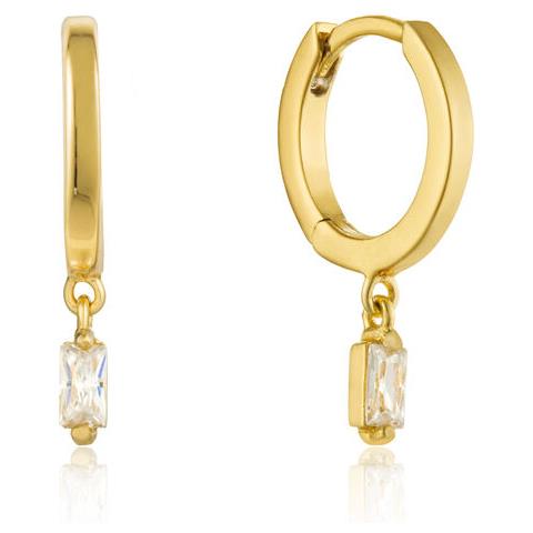 Orecchini Donna Ania Haie E018-09g Argento Puro 1 Cm - Foto 1
