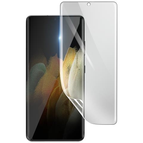 Salvadisplay Per Samsung Galaxy S21 Ultra In Idrogel Anti-urto, Trasparente - Foto 1