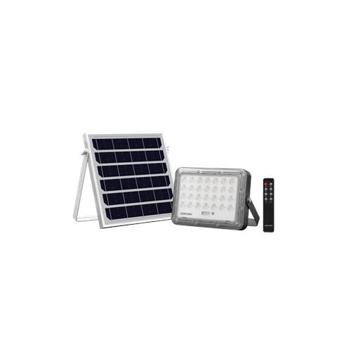Proiettore Led Con Crepuscolare Telecomando E Pannello Solare Indipendente 4000k Prometeo - 20w - 2700 Lumen - Foto 2