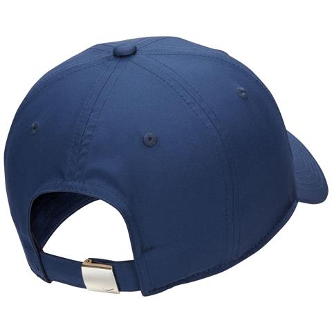 Dri-fit Club Unstructured Metal Swoosh Cap Fb5372-410 Unisex Blu M /l - Foto 2