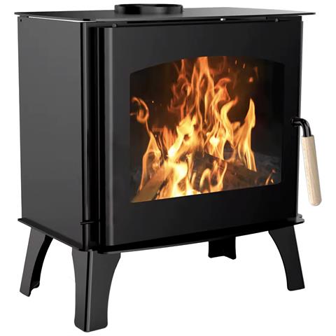 Stufa A Legna Sannover Dita 11,8 Kw Tronchi Da 52 Cm - Foto 4