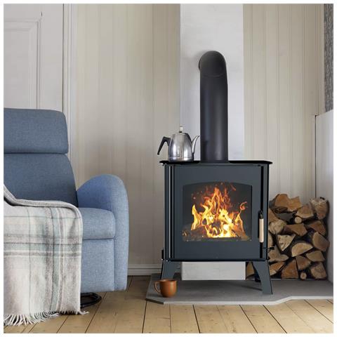 Stufa A Legna Dita 11,8 Kw Tronchi Da 52 Cm - Foto 5