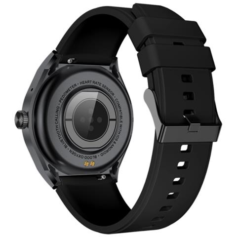 Smartwatch Trainerhalo Impermeabile Display 1.38" Bluetooth Wi-Fi Nero - Foto 4
