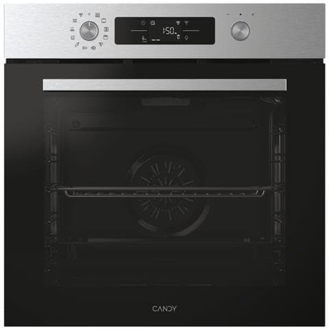 Forno Elettrico da Incasso New Moderna 33703986 Capacità 78 L Multifunzione Ventilato Colore Nero. Acciaio inox - Foto 1