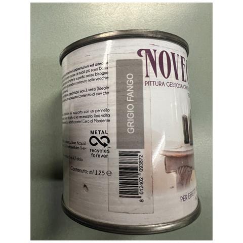 Novecento Paint - Pittura Gessosa Ml 125 Grigio Fango - Foto 2