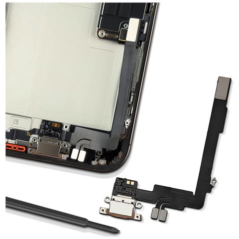 Connettore Di Ricarica Usb-c Per Iphone 16 Pro Max, Giallo - Foto 4