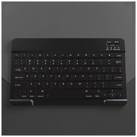 Tastiera Bluetooth Wireless - Ricaricabile Da 10 Pollici Black - Foto 2