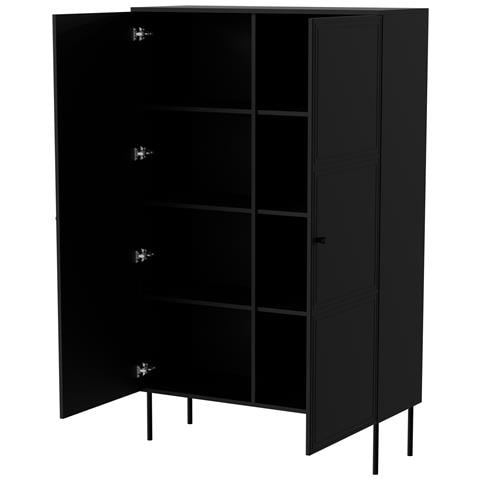 Vetrina PALAZZO BIS 100x39x166 nero opaco - Foto 4