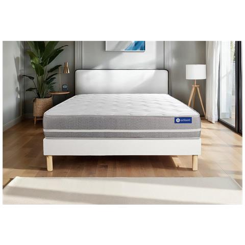 Kit Rete E Materasso Matrimoniale Actilatex Touch 180x200cm - Spessore : 20cm - Lattice E Memory Foam - Bilanciato - - Foto 1