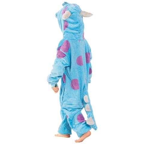 Pigiama Per Bambini Kigurumi Onesie Costume Sulivan Blu 135-145 - Foto 2