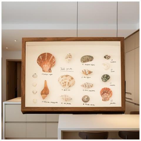 Cornice Per Display Fai-da-te: Cornice Foto 3d Cava In Acrilico Per Fiori Secchi E Arte Con Campioni Khaki 8 Pollici - Foto 4