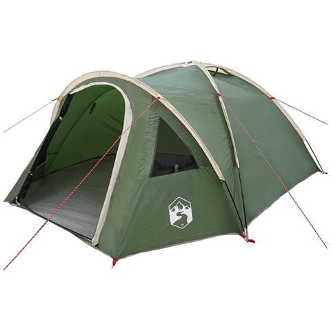 Tenda da campeggio Verde 308 x 268 x 130 cm Poliestere - Foto 1