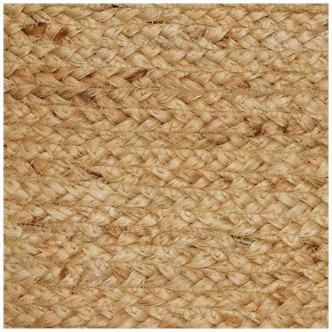 Tappeto Beige 100 x 152 cm Juta - Foto 2