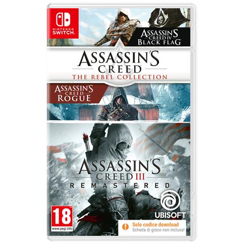 Assassin’s Creed The Rebel Collection + AC3 (CIAB) NSW Nintendo Switch - Foto 1