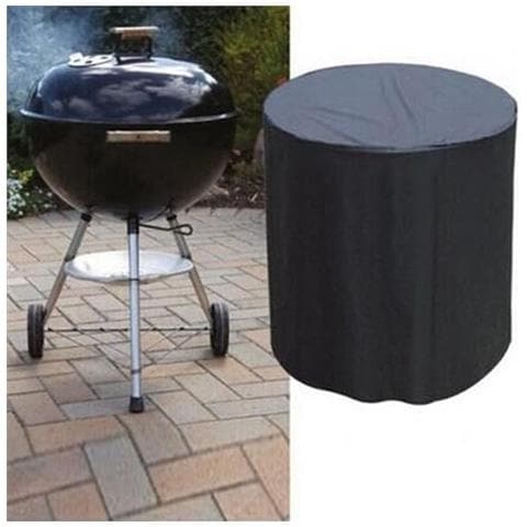 Copertura Rotonda Per Barbecue - Tessuto Oxford 210d, Impermeabile, Antipolvere E Resistente Ai Raggi Uv - Foto 2