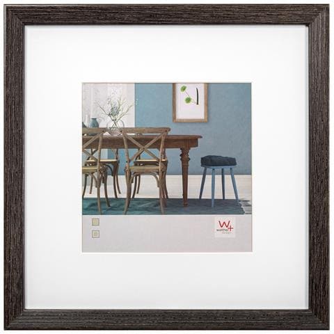 Fiorito Struttura In Legno 30x30 Cm, Grigio Scuro - Foto 1