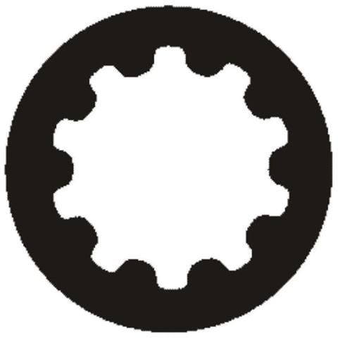 Chiave A Bussola 1/2   Bussola Spline Crv 22mm  Versione Lunga 76mm - Foto 2