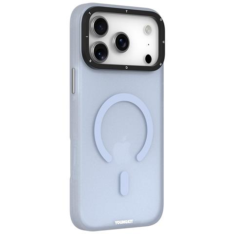 Cover per iPhone 17 Pro - TPU, Blu, MagSafe - Foto 1