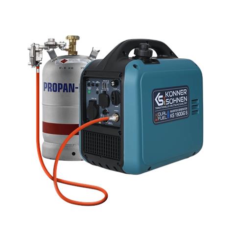 Generatore inverter (GPL /benzina) KS 1900iG S - Foto 1