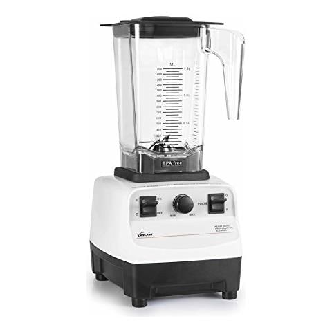 69295 Frullatore elettrico professionale, 1200 W, acciaio e plastica, bianco - Foto 1