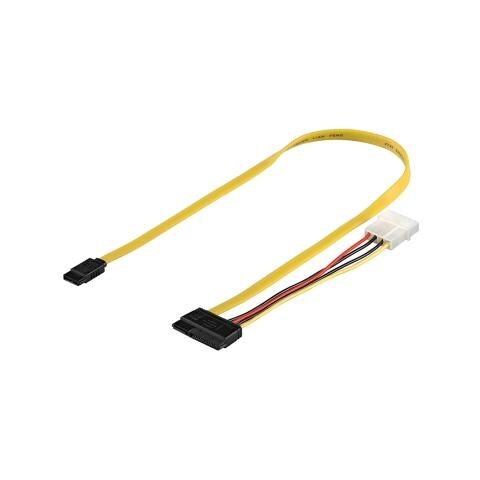 CAVO SATA+ALIMENTAZIONE 150MB, 0,5m - Foto 2