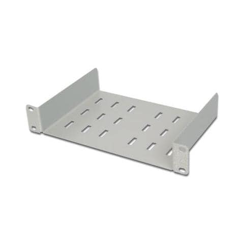 Ripiano Per Armadio Rack 10" 1 Unita' Laccato Colore Grigio (Dn-10 Tray-1)  - Foto 2