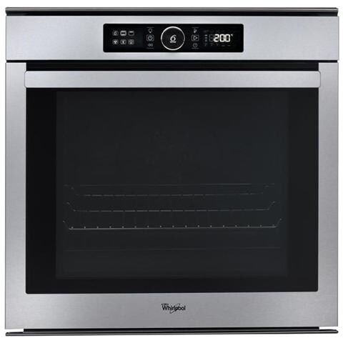 WHIRLPOOL Forno Elettrico da Incasso AKZM8480IX Capacità 73 L Multifunzione Ventilato Potenza 2600 W Colore Acciaio Inox